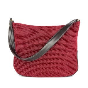 The Sak Elliott Lucca Hobo Bag Handbag Purse in Burgundy